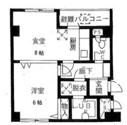 ヴィレッジ藍染の物件間取画像